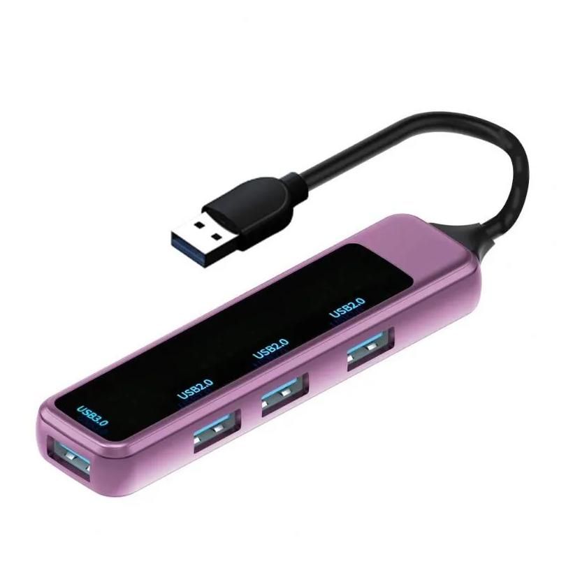 USB violet en Chine