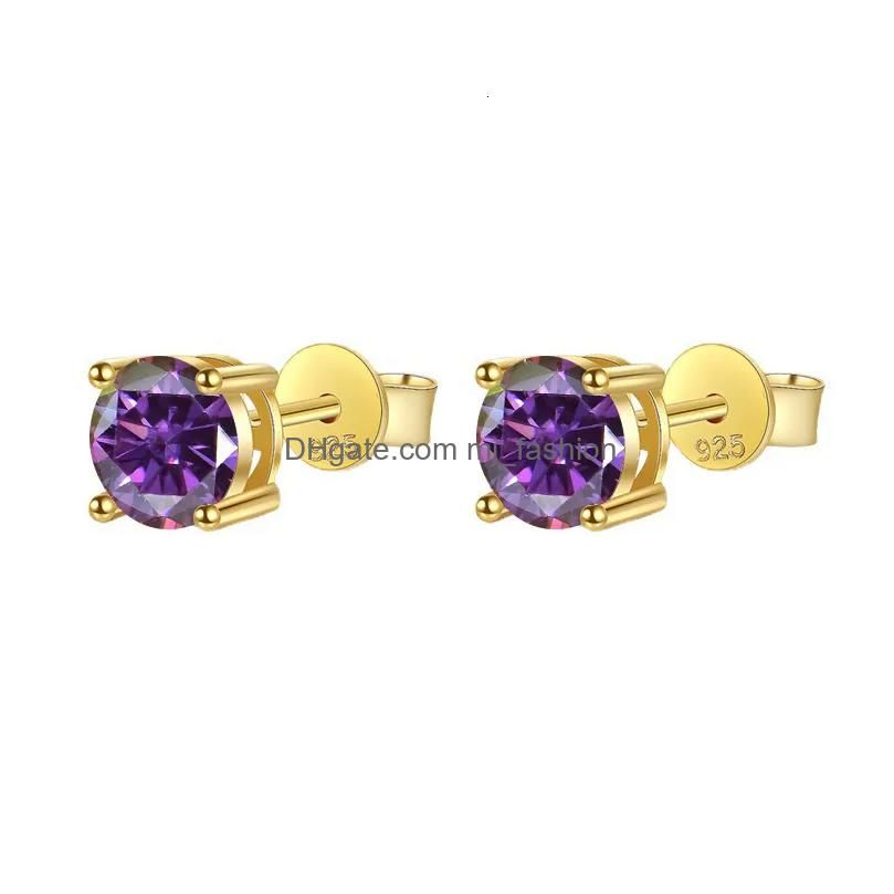 Violettes rot-0,3 ct x 2