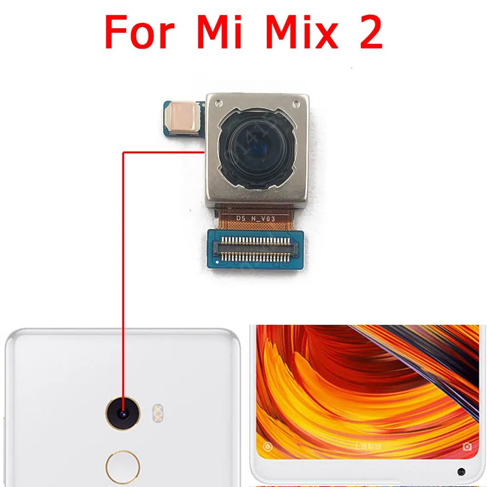 色：Mi Mix2バック