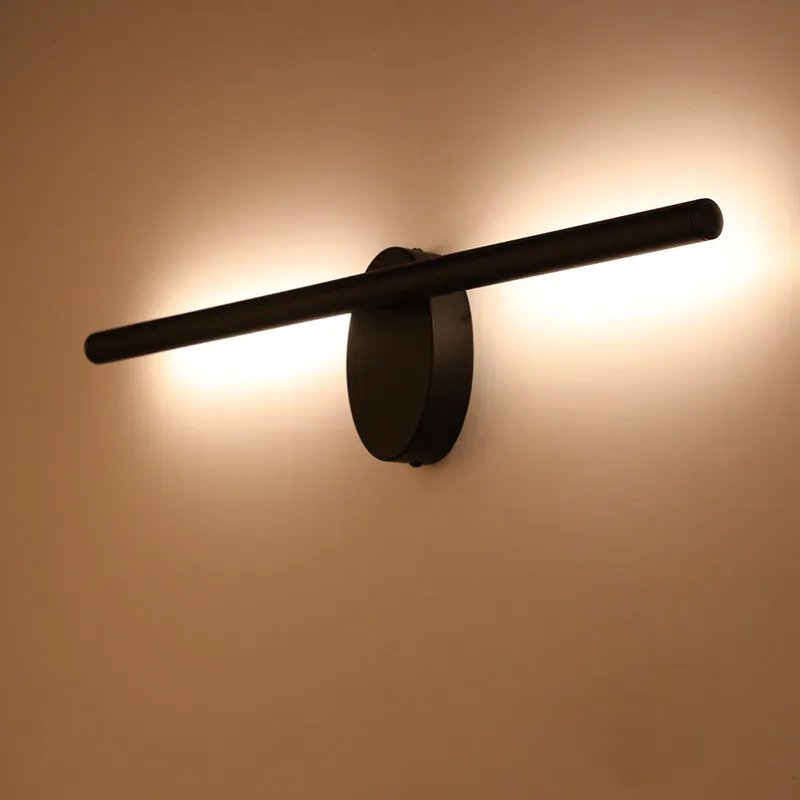 Luce neutra nera 8W-55cm