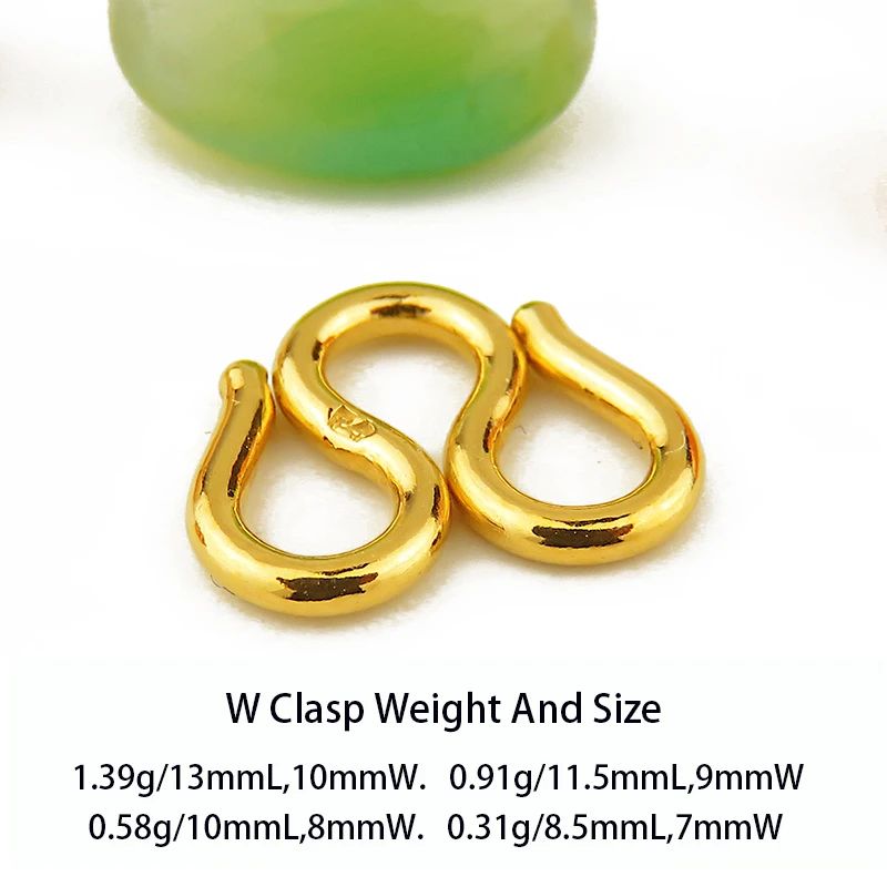 Gem -kleur: W Clasp (1.39G)