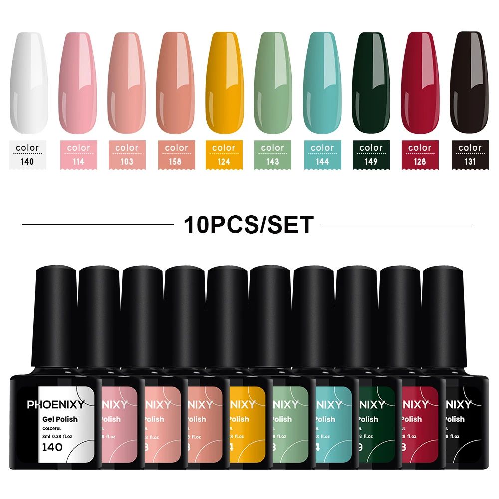 Color:NEW Gels 10PC Set3