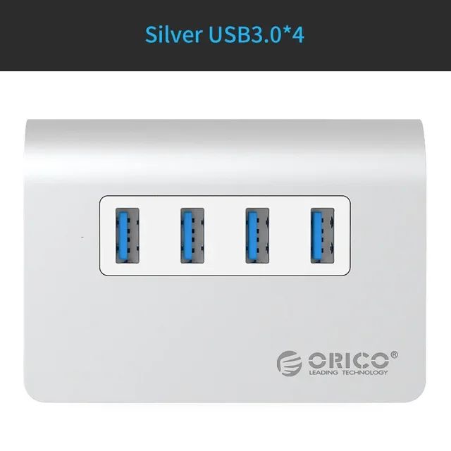 Color:Silver 4 Port USB3.0