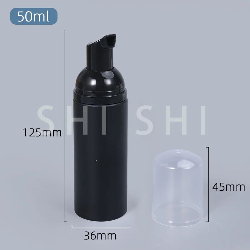 30 pcs x 50 ML-black-Plastic