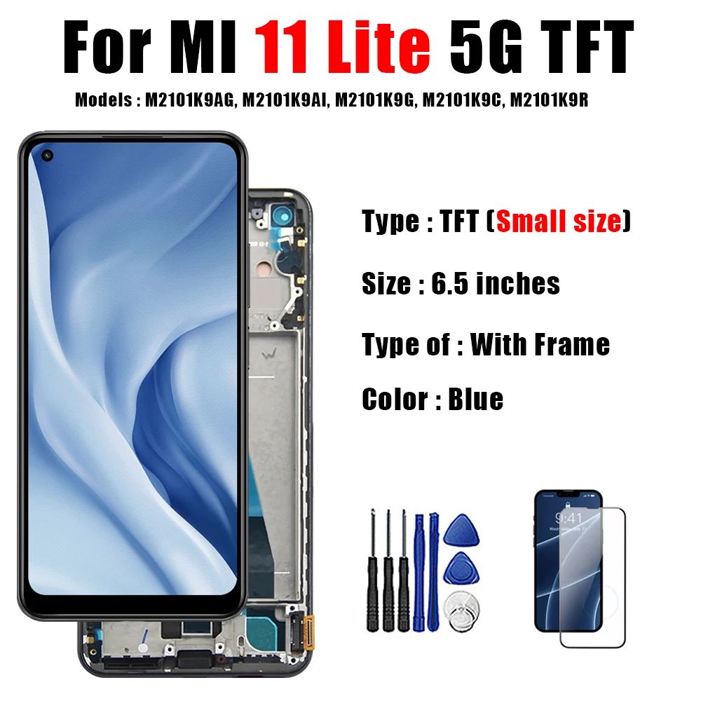 Cor: quadro azul TFT