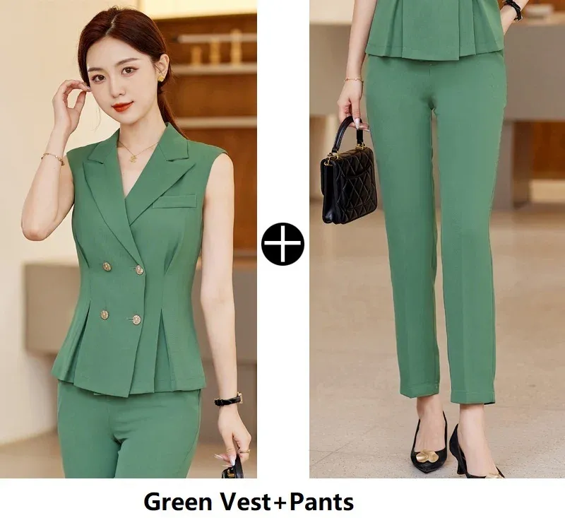 Green Pantsuits