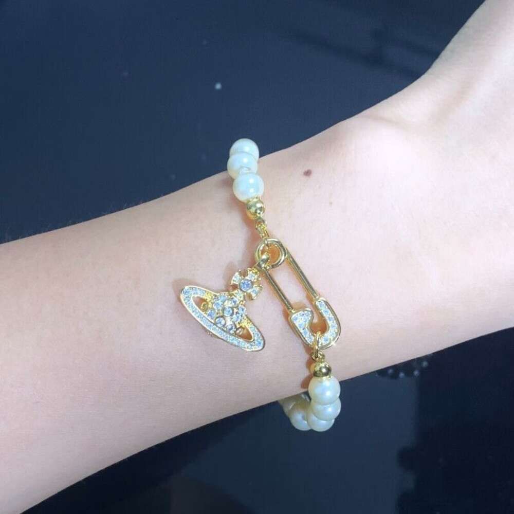 Pin Shijia Pearl Armband - Gold -Send