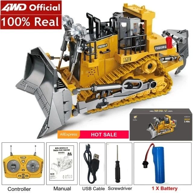 Kleur: legering bulldozer 1B