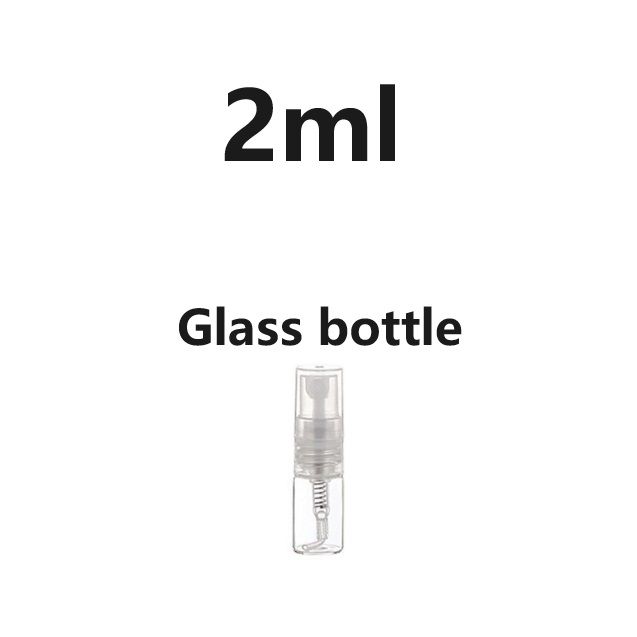 2 ml glasflaska vit