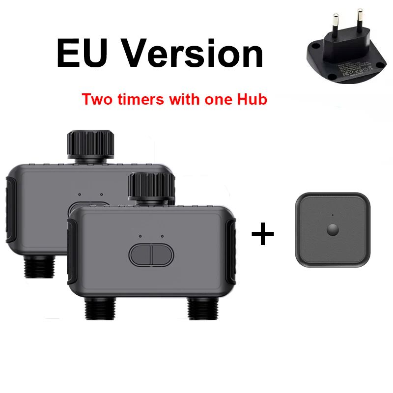 Цвет: 2pcs EU Timers-1 Хаб