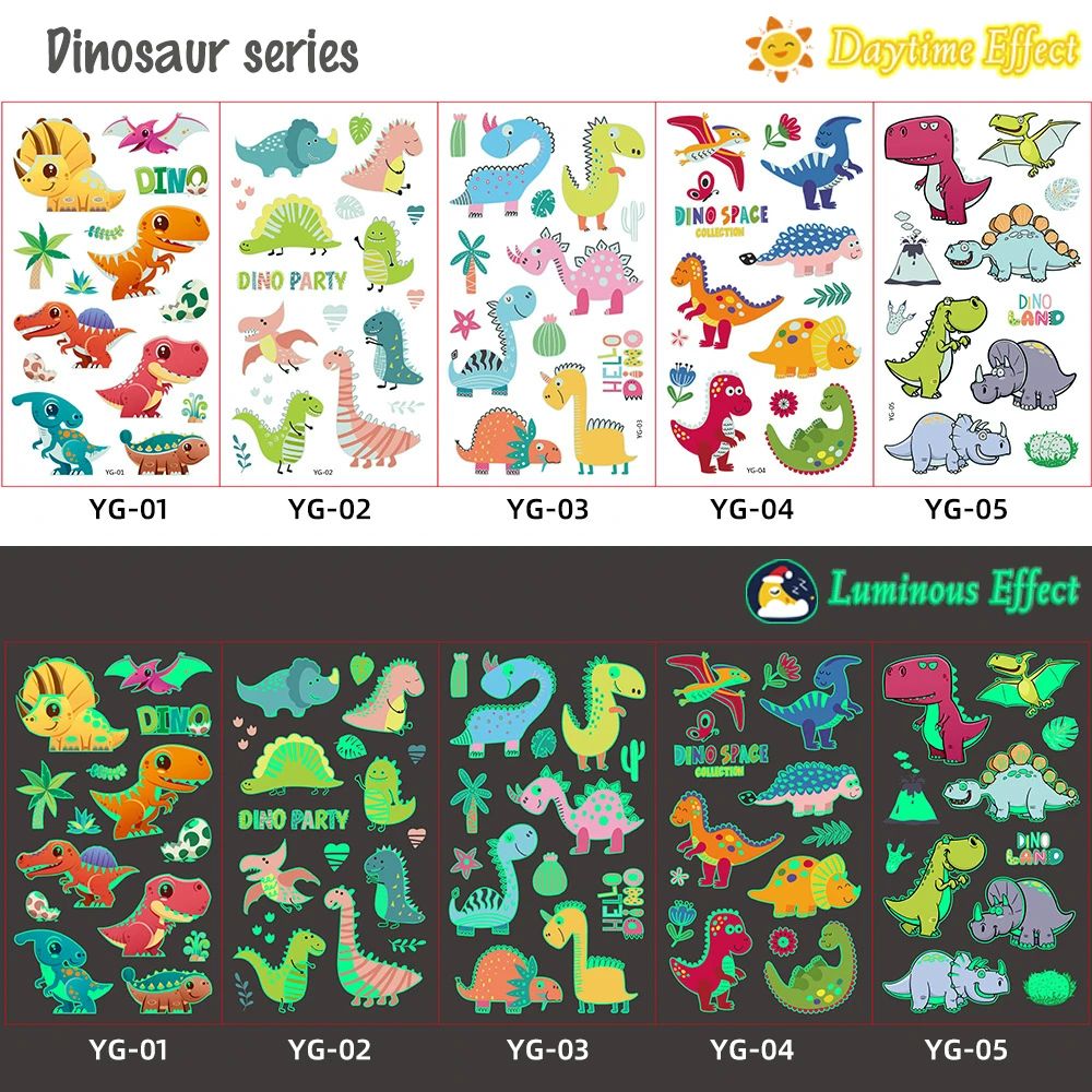 Kolor: 5pcs 01 dinozaur