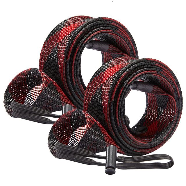 Black Red 2pcs-for Spinning Rod