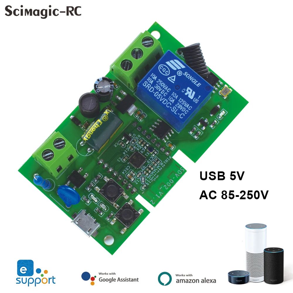 Fonctionnement: AC 85-250V