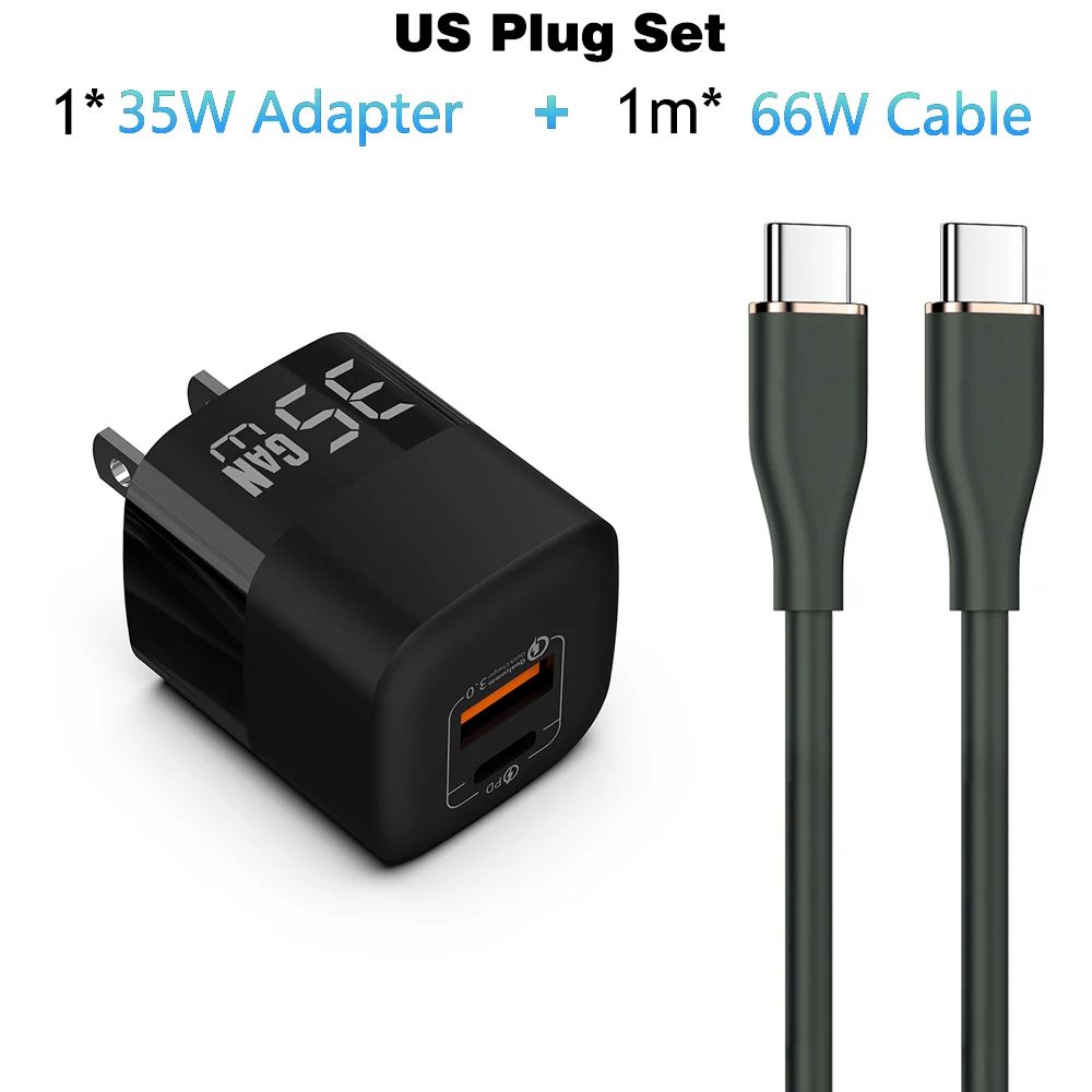 Plug Type:35W US Add Cable BK