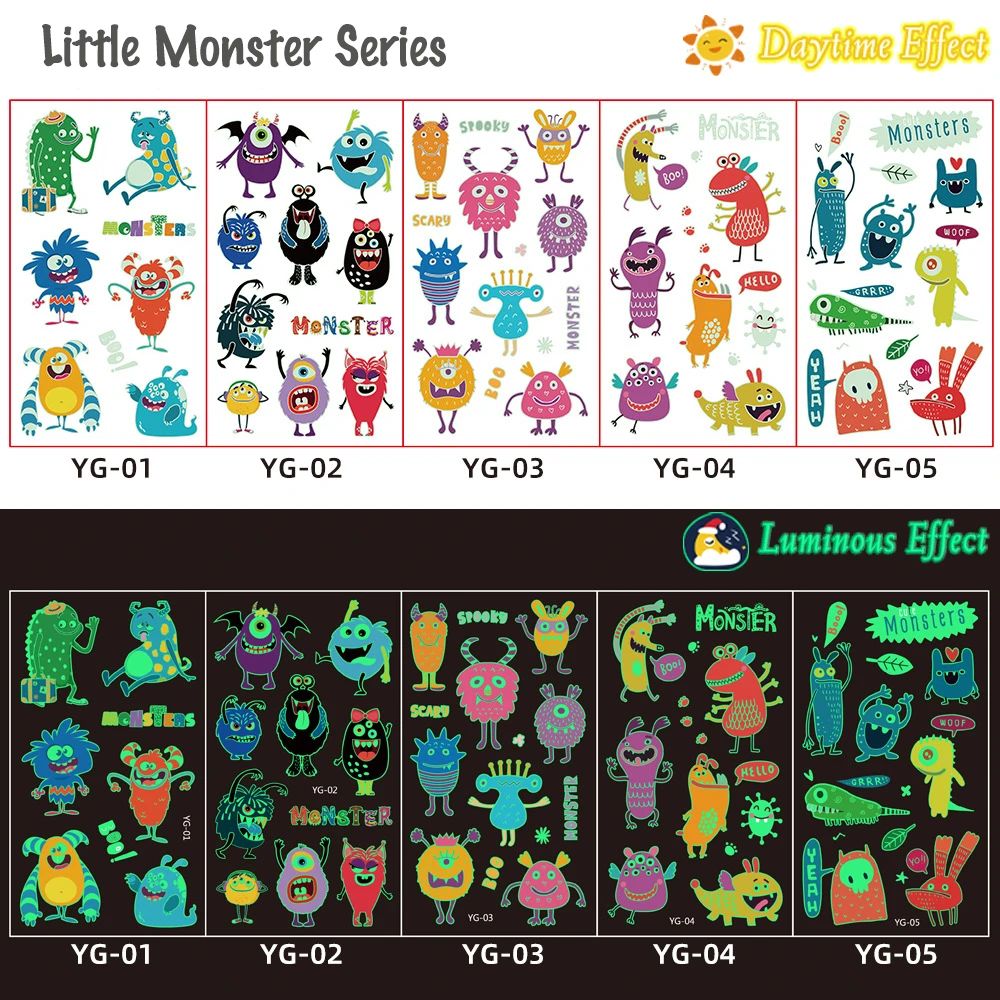 Цвет: 5pc 09 Little Monstr