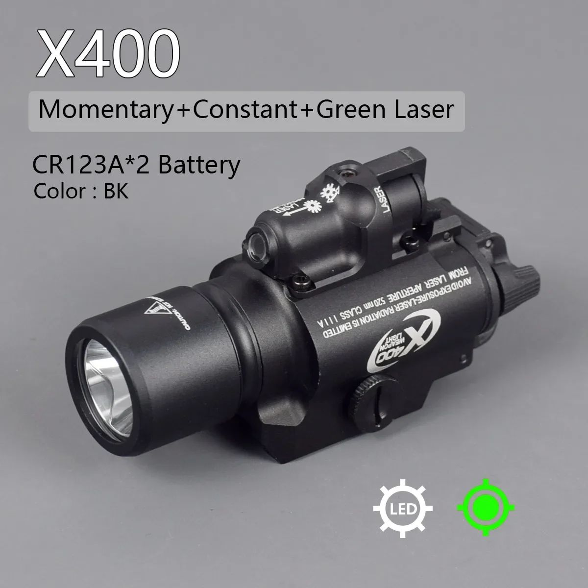 X400(BK)-Green laser