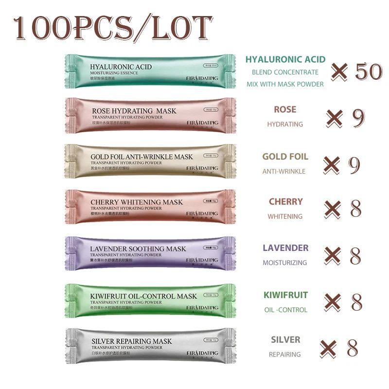 100pcs z esencją