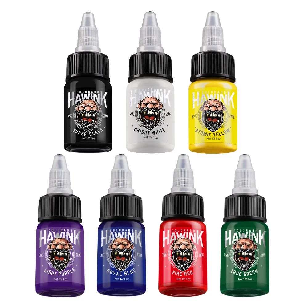 Couleur: 7pcs 15ml