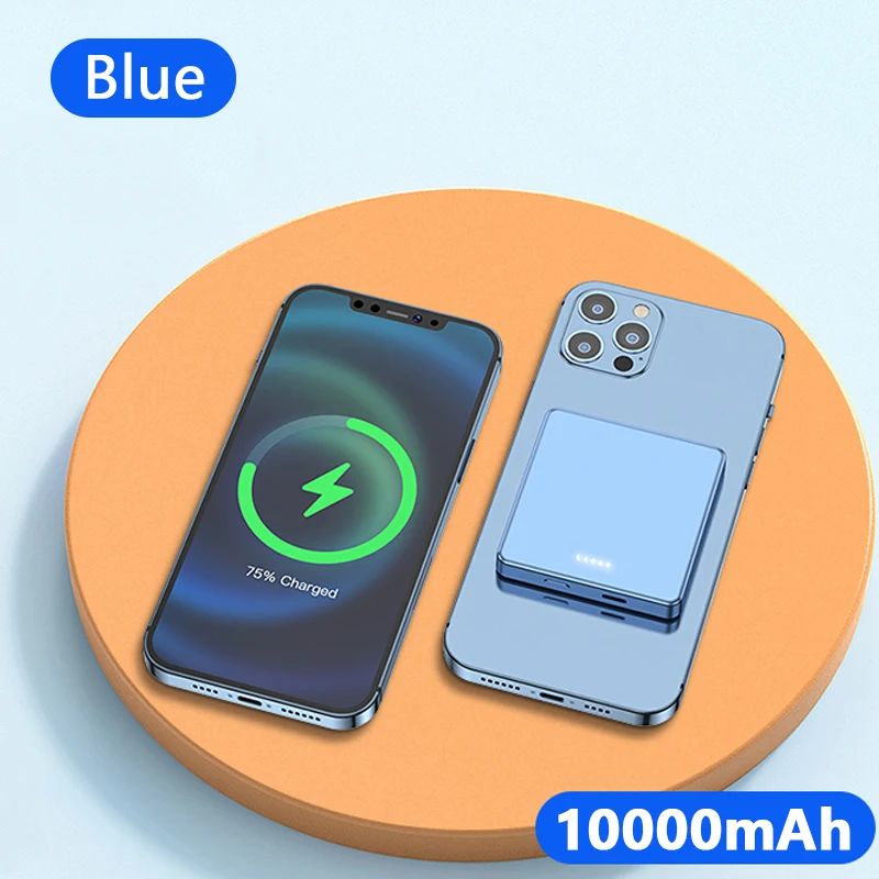 Couleur: 10000mAh bleu