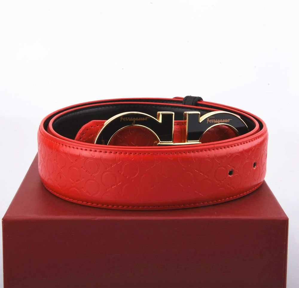 Red belt + black buckle