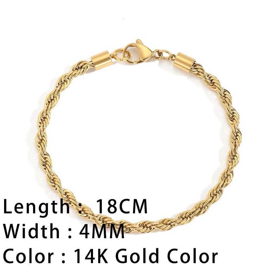 Twist Chain-4mm-18cm