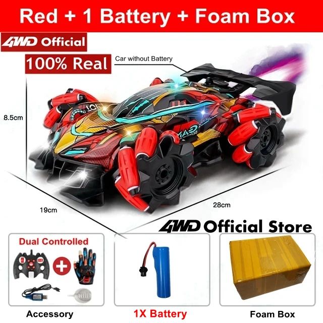 Color:Red 1Battery