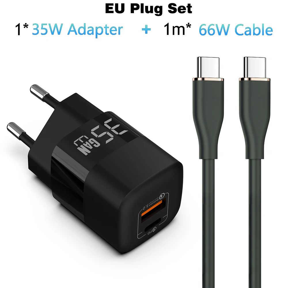 Plug Type:35W EU Add Cable BK