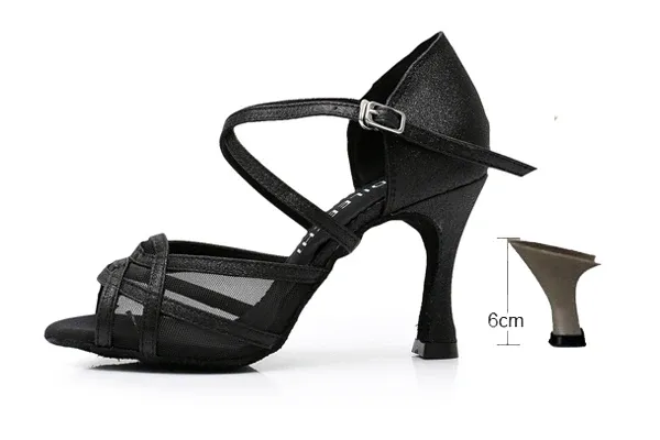 Black heel 6cm