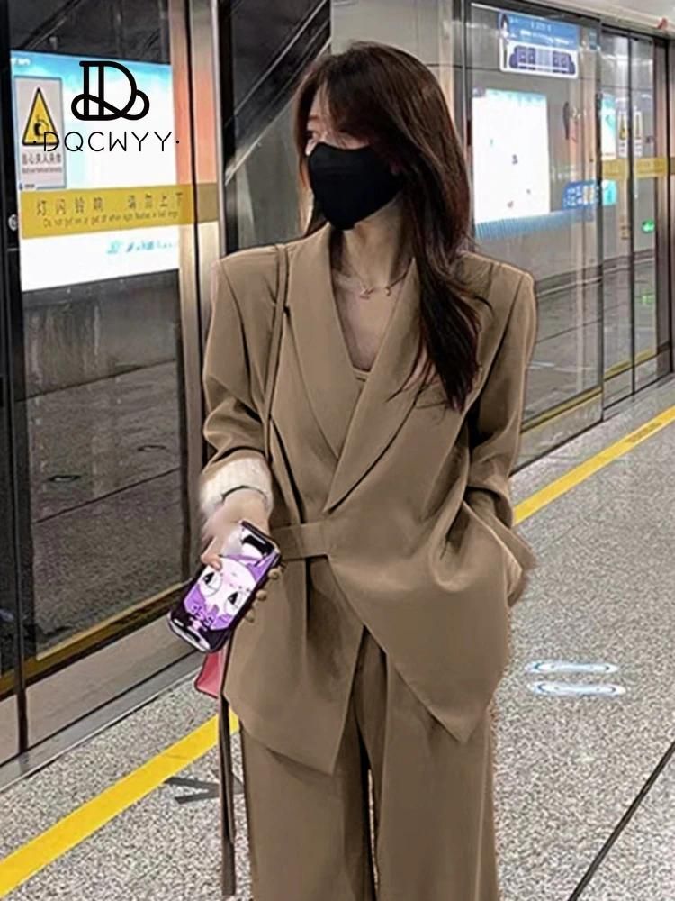 Khaki suit