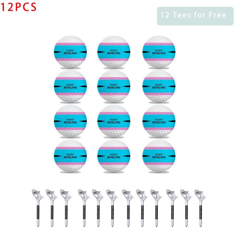 Color:12PCS Sky Blue