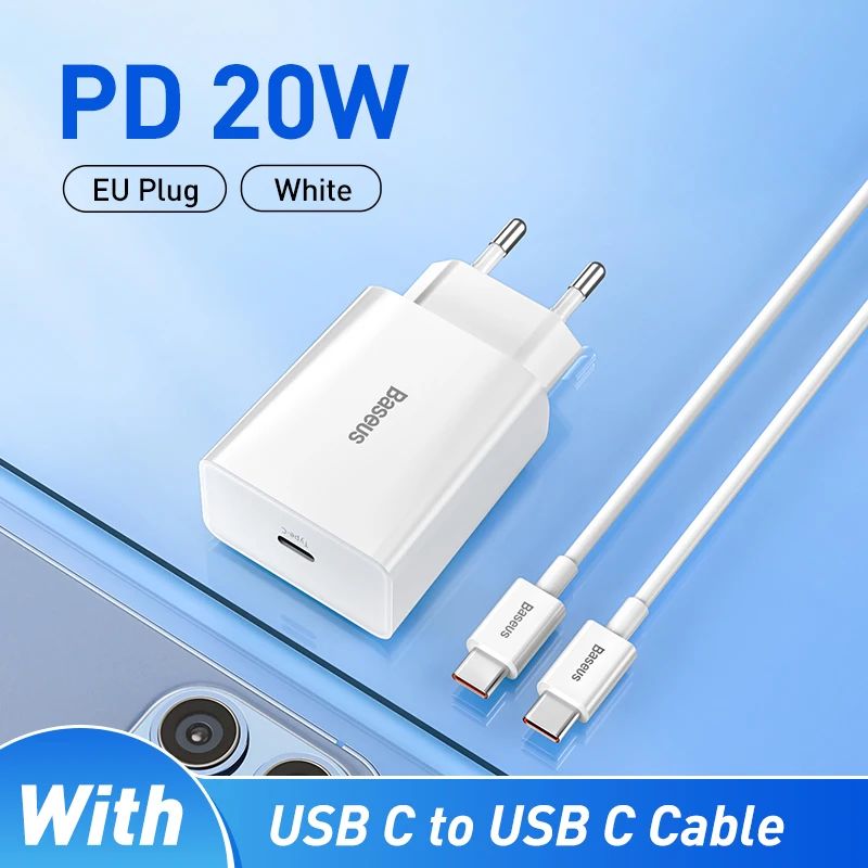 Plugtyp: EU 20W White C-C