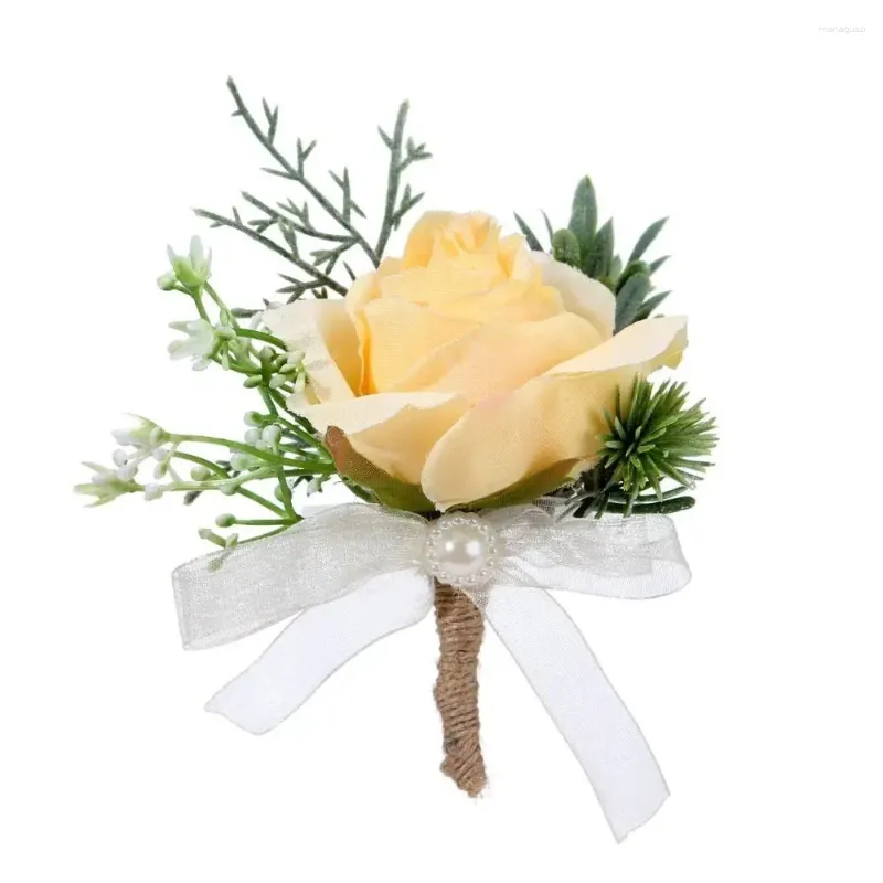 Champagne-corsage