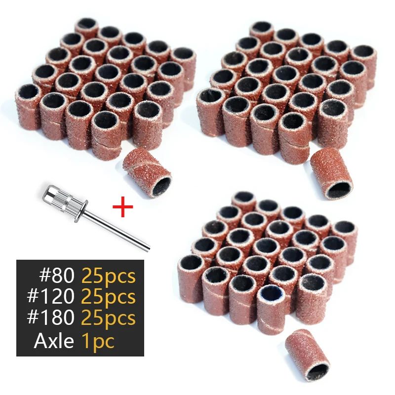 Color:75pcs with axle