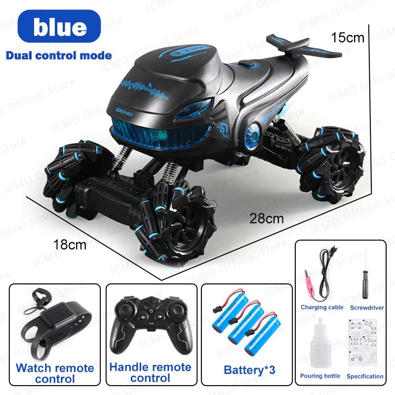 Color:Blue-two remote-3B