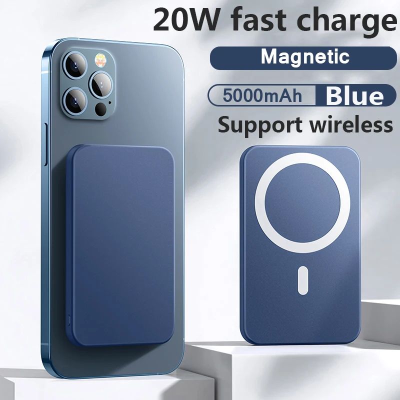 Kleur: 5000 mAh blauw