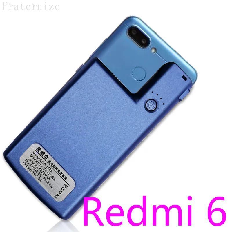 Cor: Redmi 6-azul