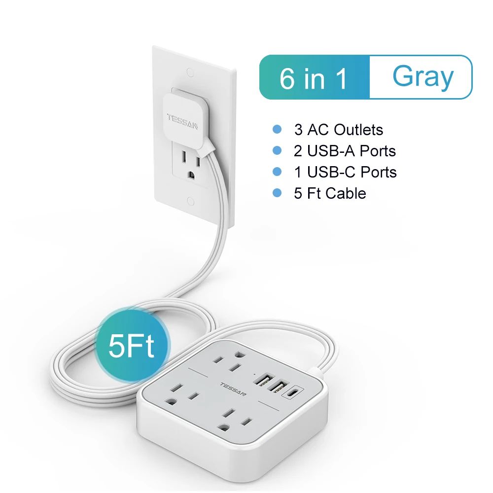 Padrão: US PlugColor: TS-103-C-GRC-Q