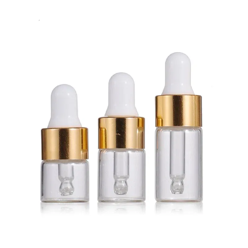 glass 1ml Clear-Gold-White