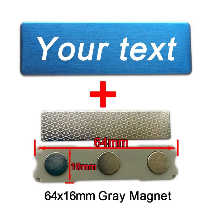 Metal color:Blue Big Magnet