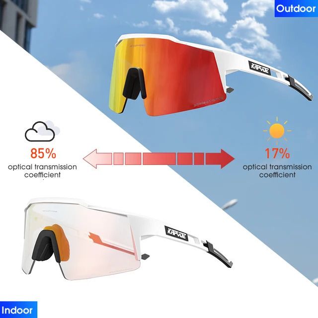 04-red Photochromic-Photochromic-1 Lens