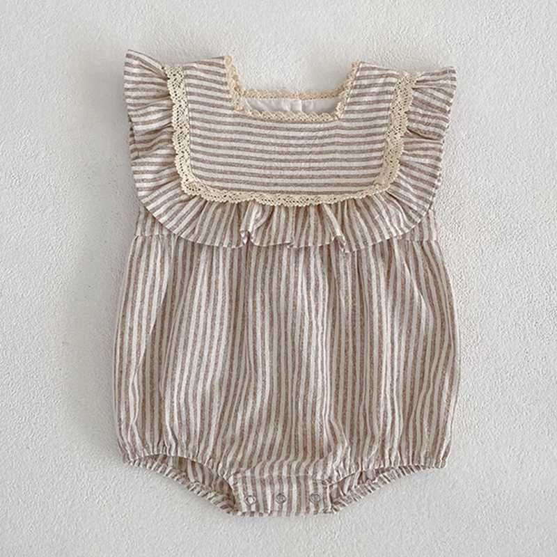 A6015 Brown Romper