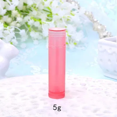 5 ml de rose en plastique rouge