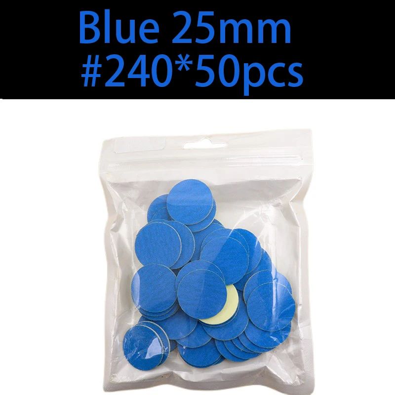 Color:25mm 240 50pcs