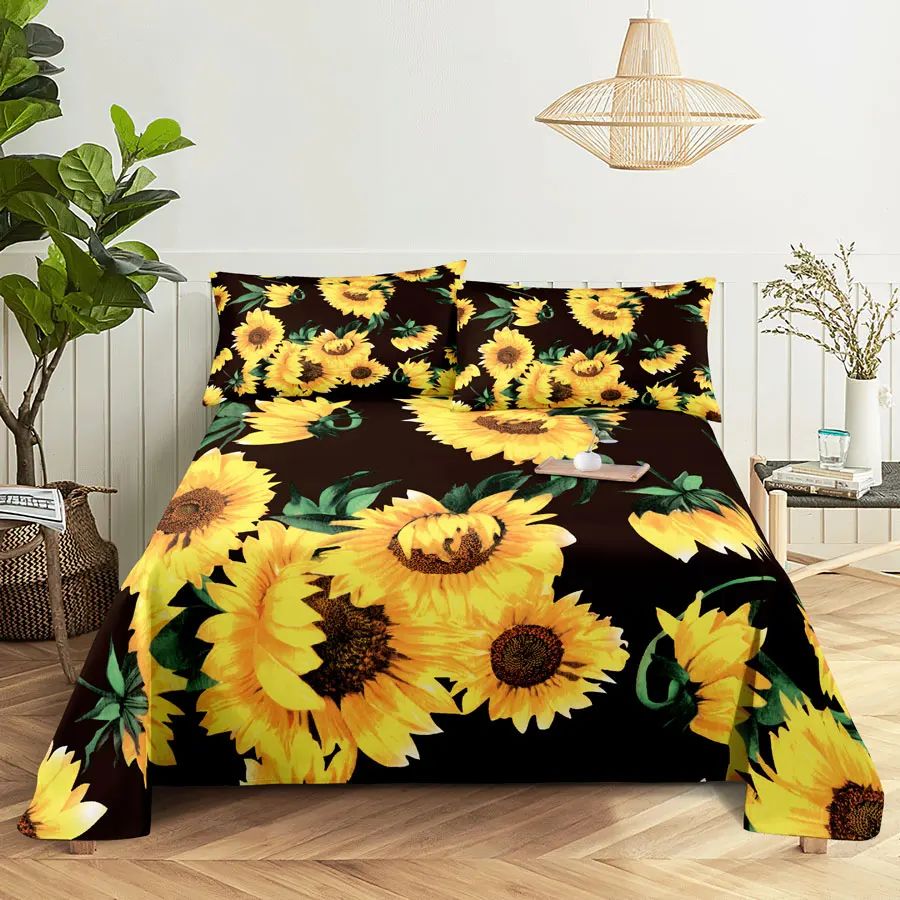 Kolor: arkusz łóżka kwiatowy 16
