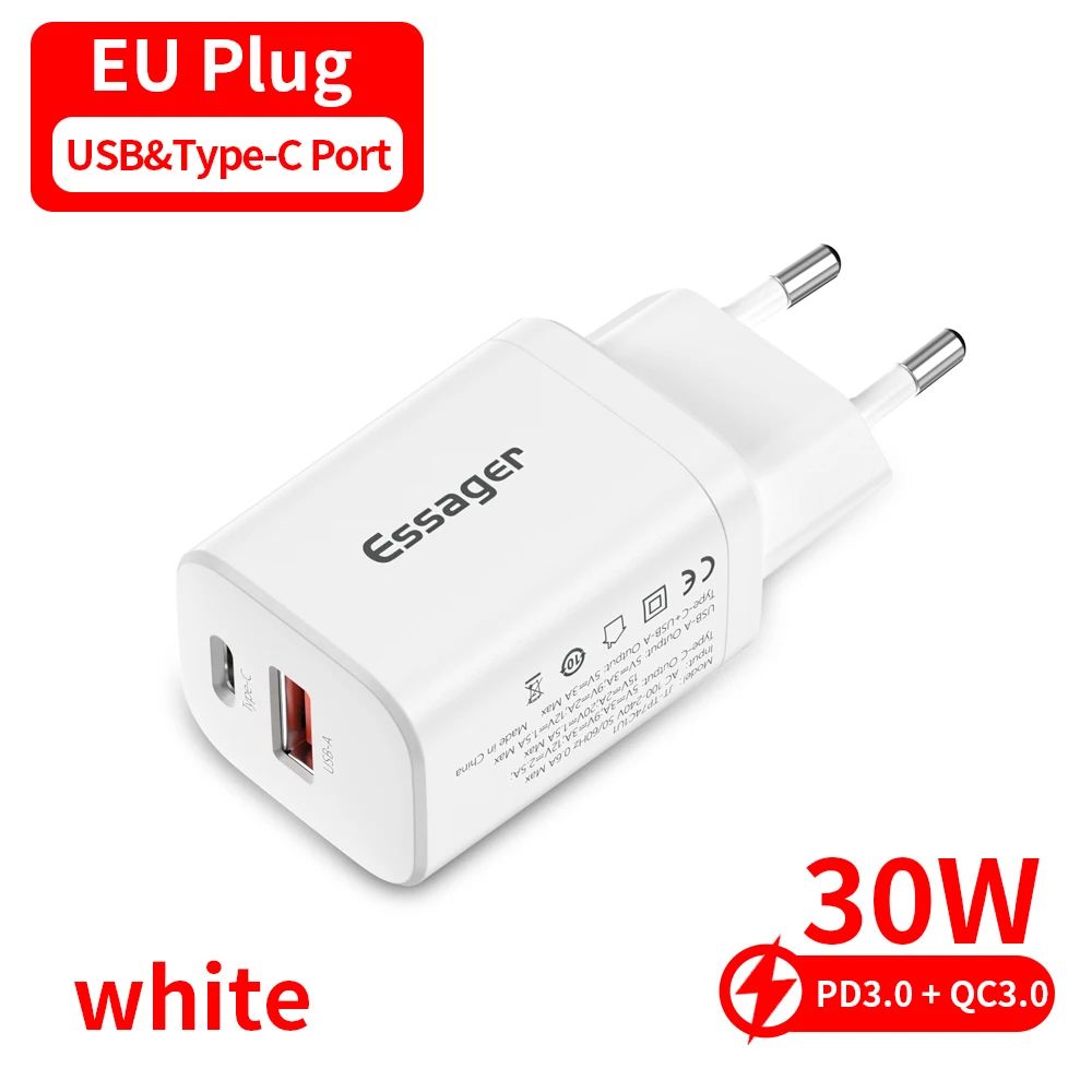 Тип подключения: 30 Вт w eu a c plug