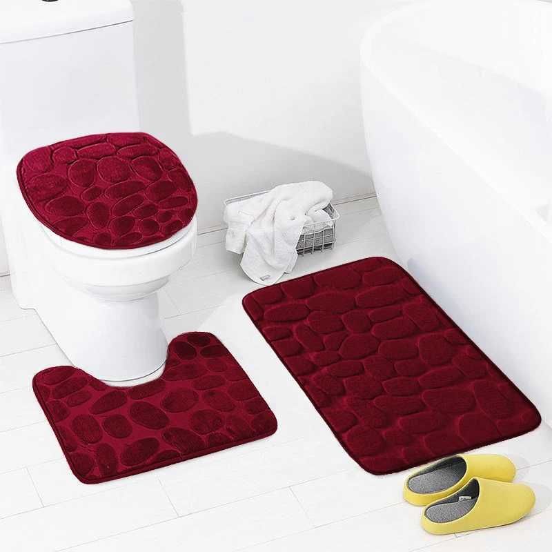 Wine Red-3pcs