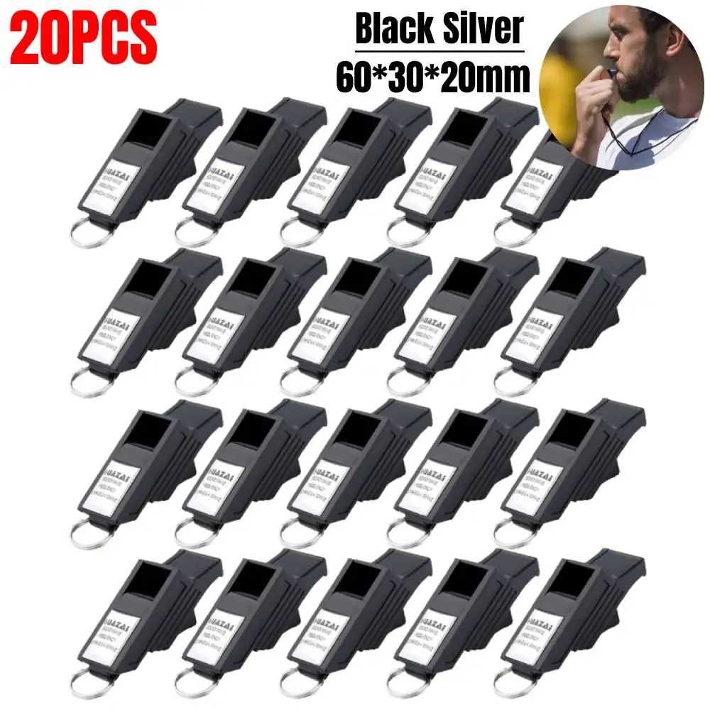 Color:20PCS Black Silver