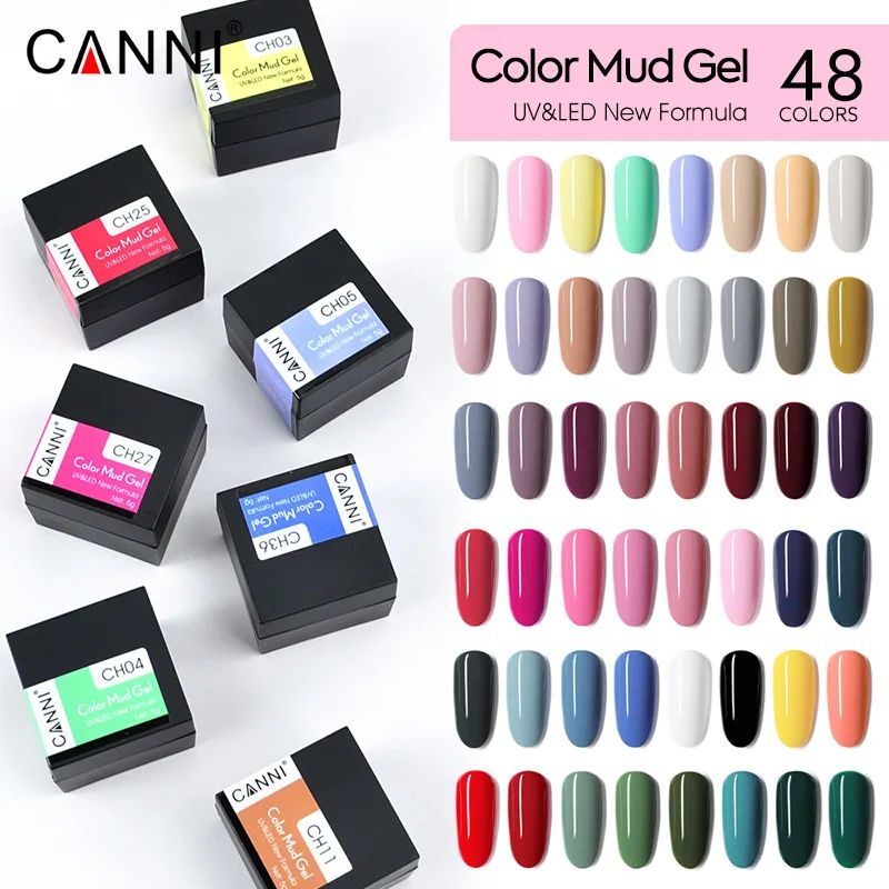 Kolor: żel z błota Canni 48pcs