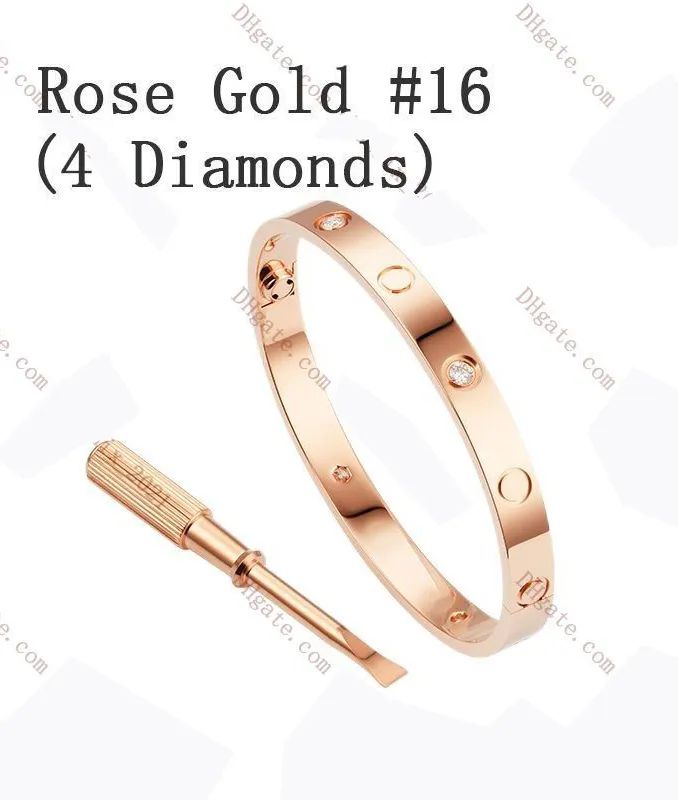 Rose Gold # 16 (4 diamantes)