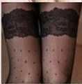 Thigh Lace Dotted Bl